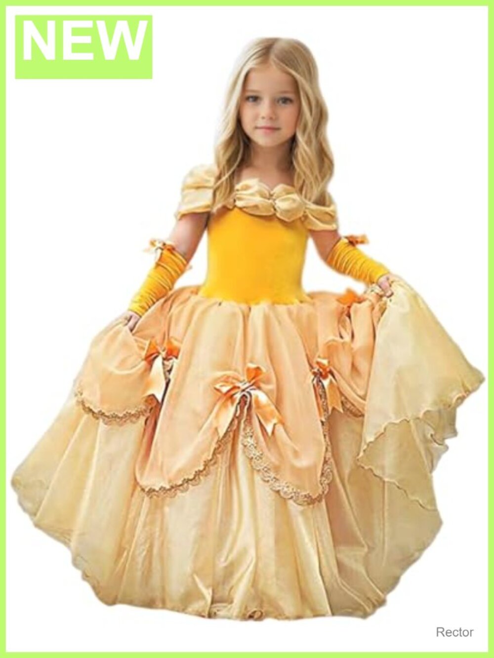 Girls Princess Dress Halloween Costume Birthday Party Ball Gown